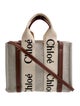 Chloé Canvas Woody Small