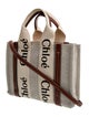 Chloé Canvas Woody Small