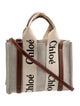 Chloé Canvas Woody Small