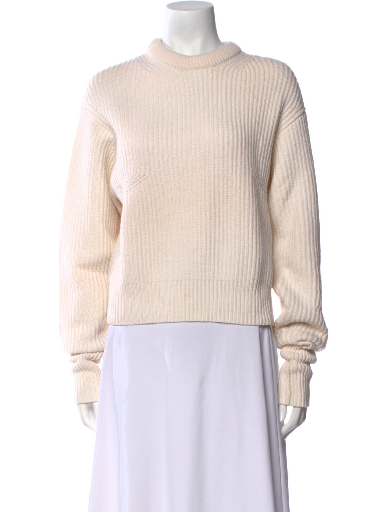 Chloé Merino Wool Crew Neck Sweater