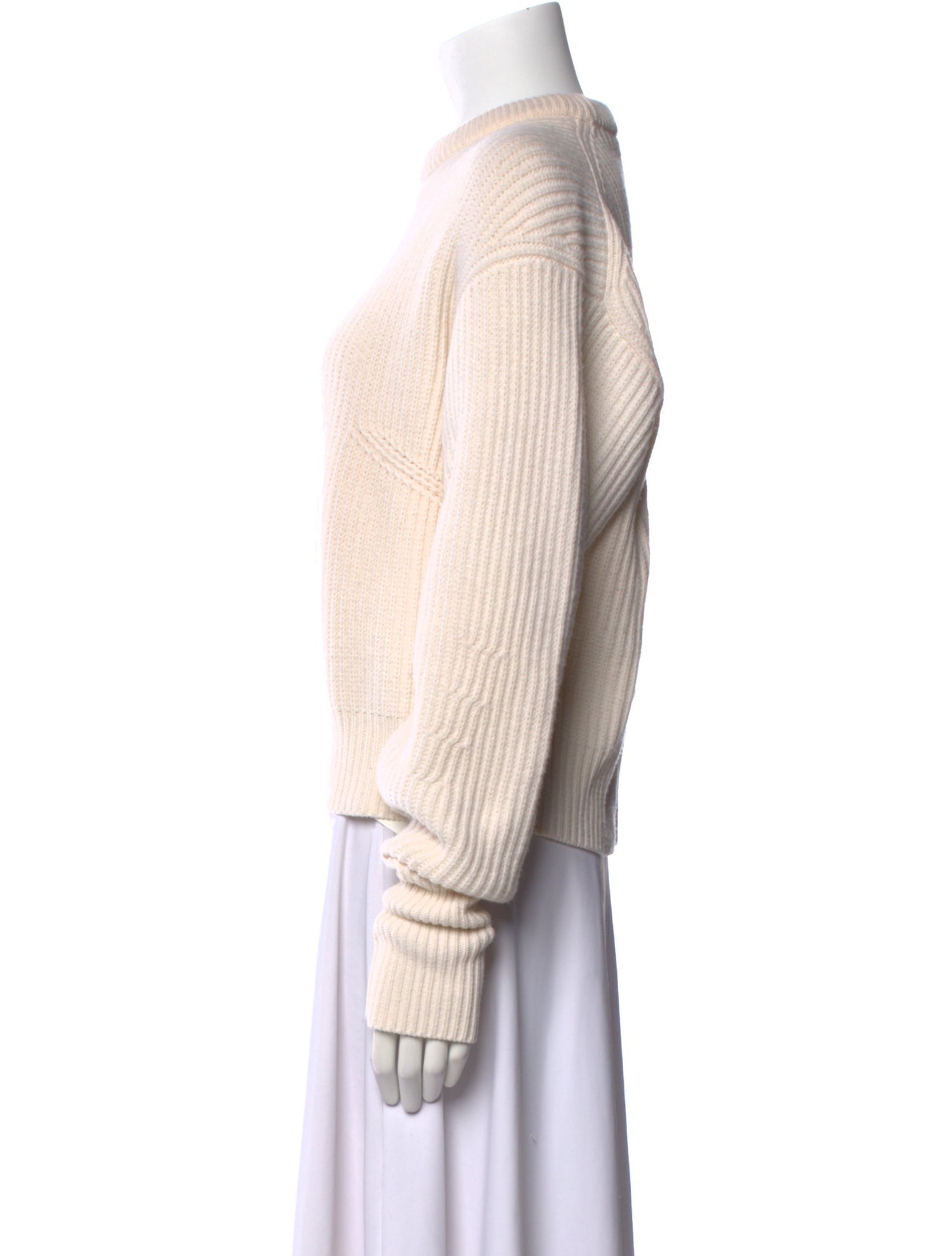 Chloé Merino Wool Crew Neck Sweater
