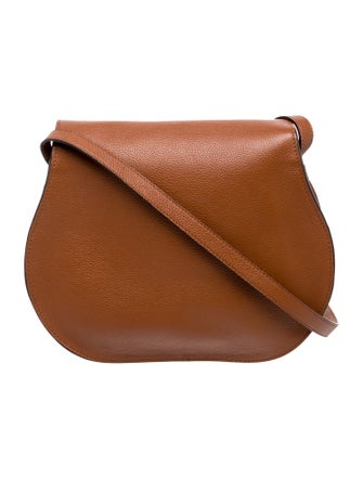 Chloé Leather Marcie Crossbody Medium