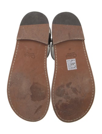 Chloé Leather Gladiator Sandals