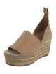 Chloé Suede Scalloped Accent Espadrilles