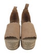 Chloé Suede Scalloped Accent Espadrilles