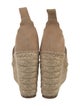 Chloé Suede Scalloped Accent Espadrilles