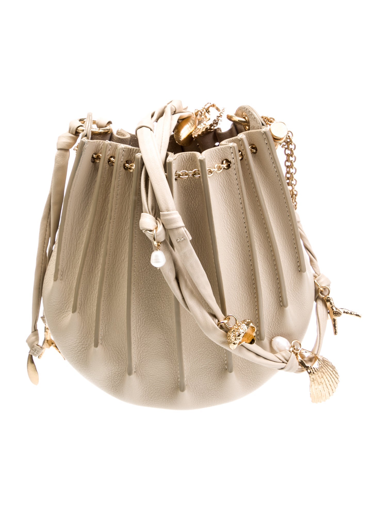 Chloé Leather Bucket Bag