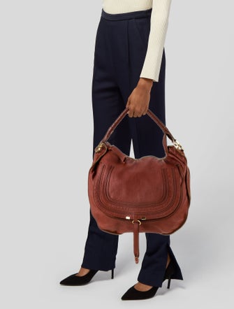 Chloé Leather Marcie Hobo Small