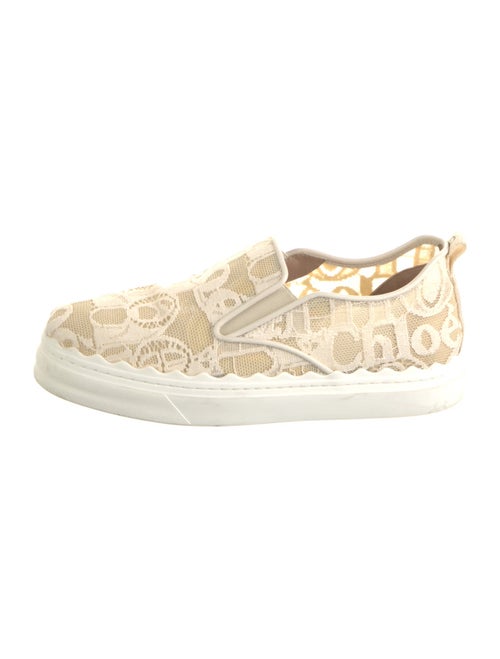 Chloé Lace Printed Sneakers