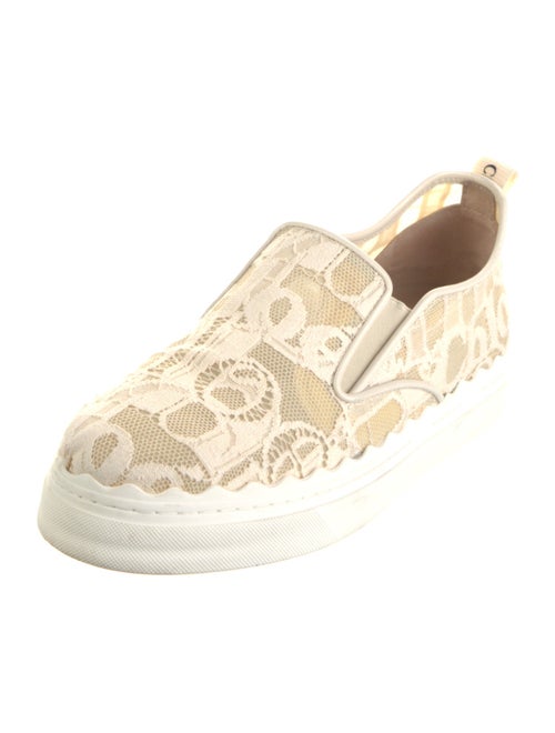 Chloé Lace Printed Sneakers