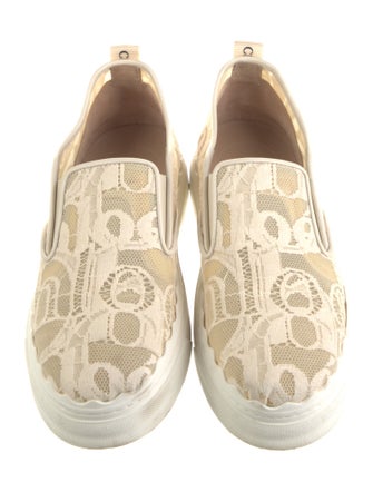 Chloé Lace Printed Sneakers