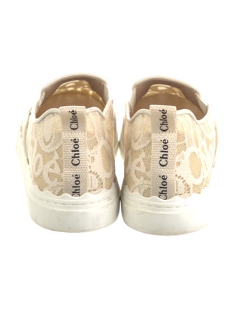 Chloé Lace Printed Sneakers