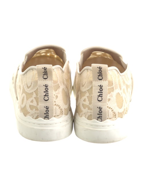 Chloé Lace Printed Sneakers