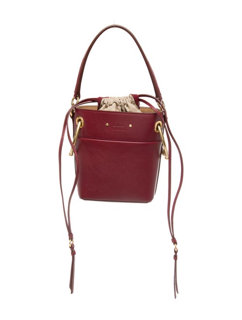 Chloé Leather Drawstring Bucket Bag