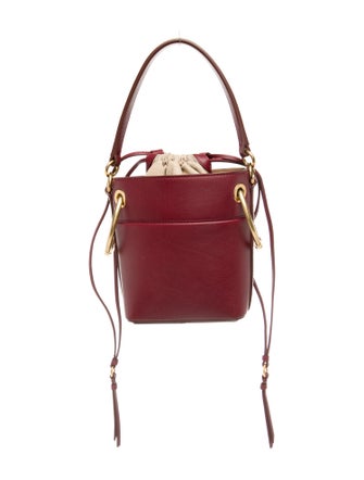 Chloé Leather Drawstring Bucket Bag