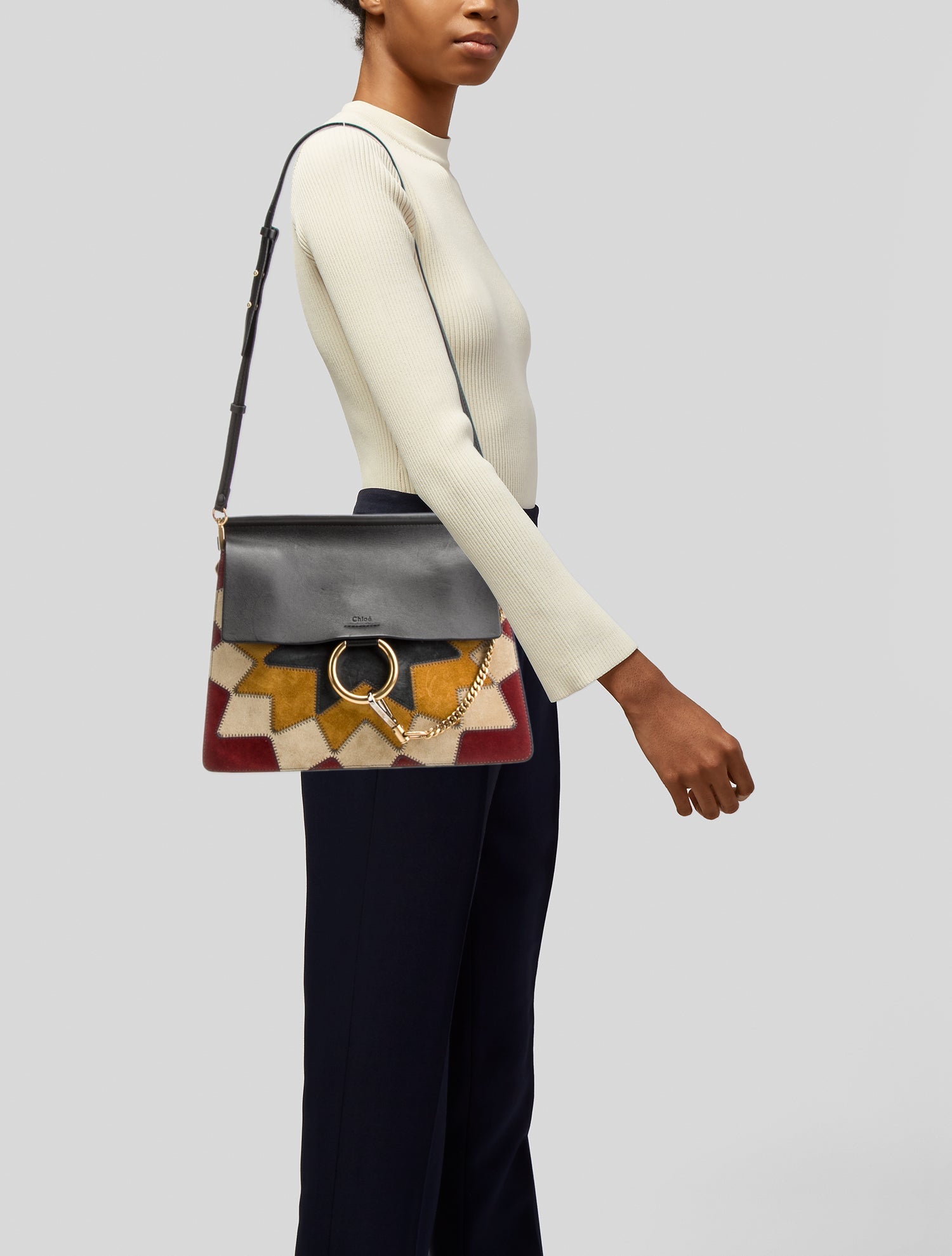 Chloé Suede Crossbody Bag