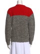 Chloé Cashmere Colorblock Pattern Sweater