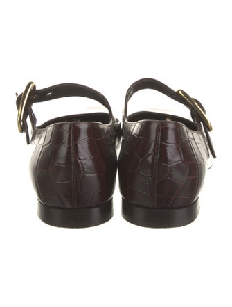 Chloé Leather Mary Jane Flats