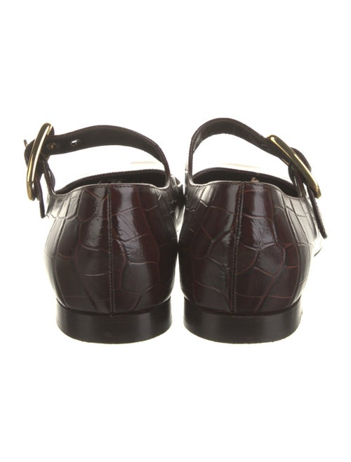 Chloé Leather Mary Jane Flats