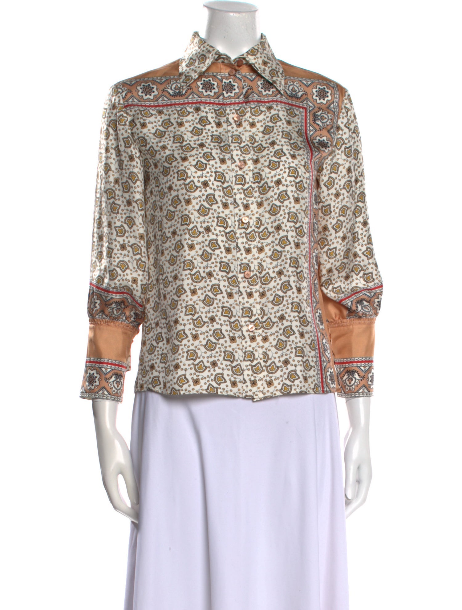 Chloé 2019 Silk Button-Up Top