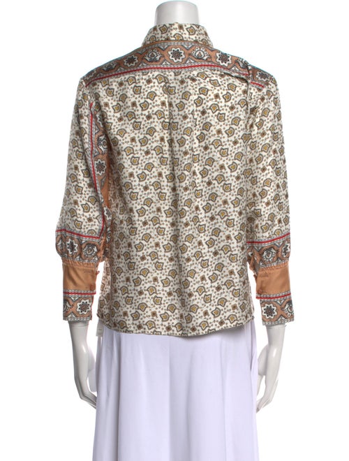 Chloé 2019 Silk Button-Up Top