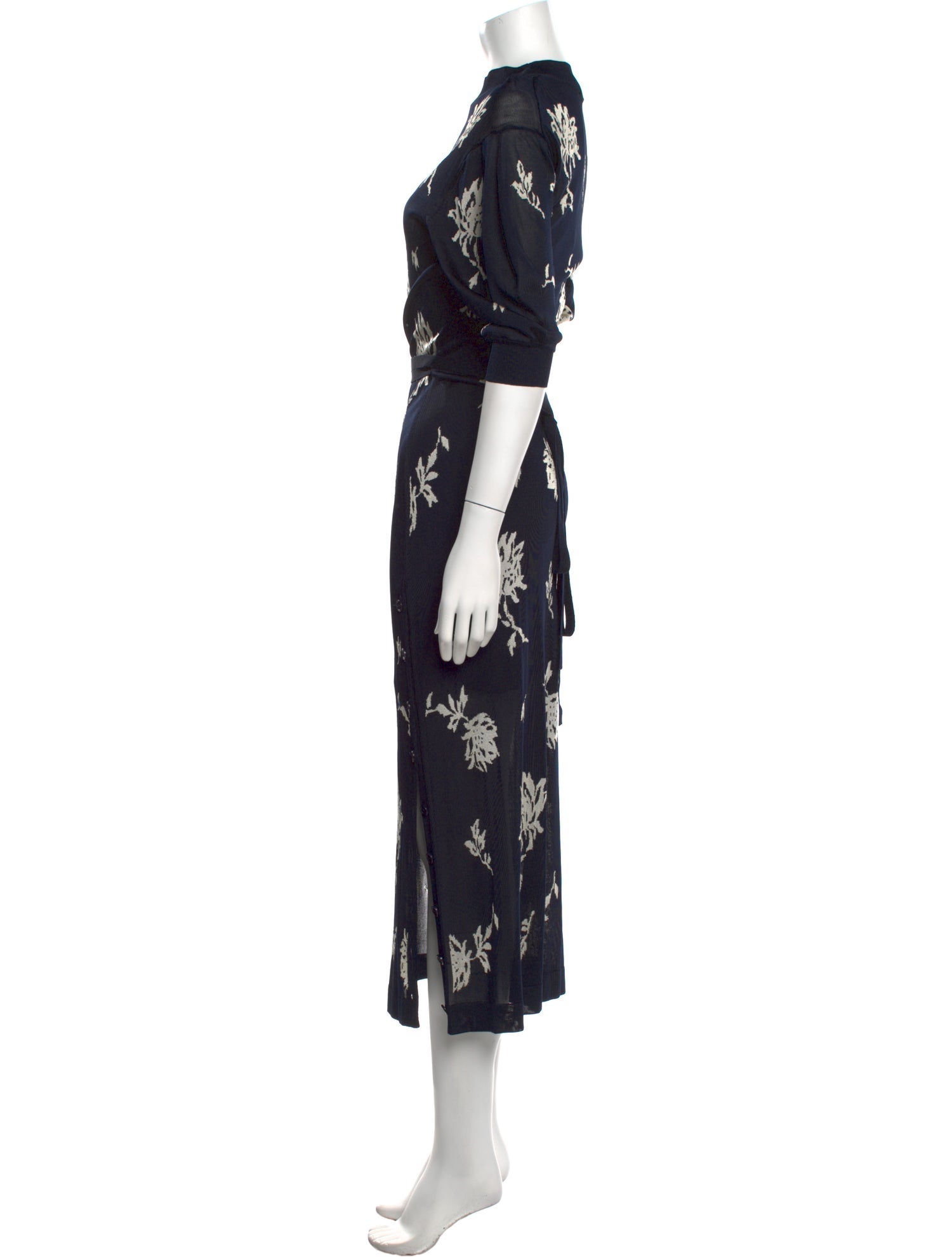 Chloé Floral Print Long Dress
