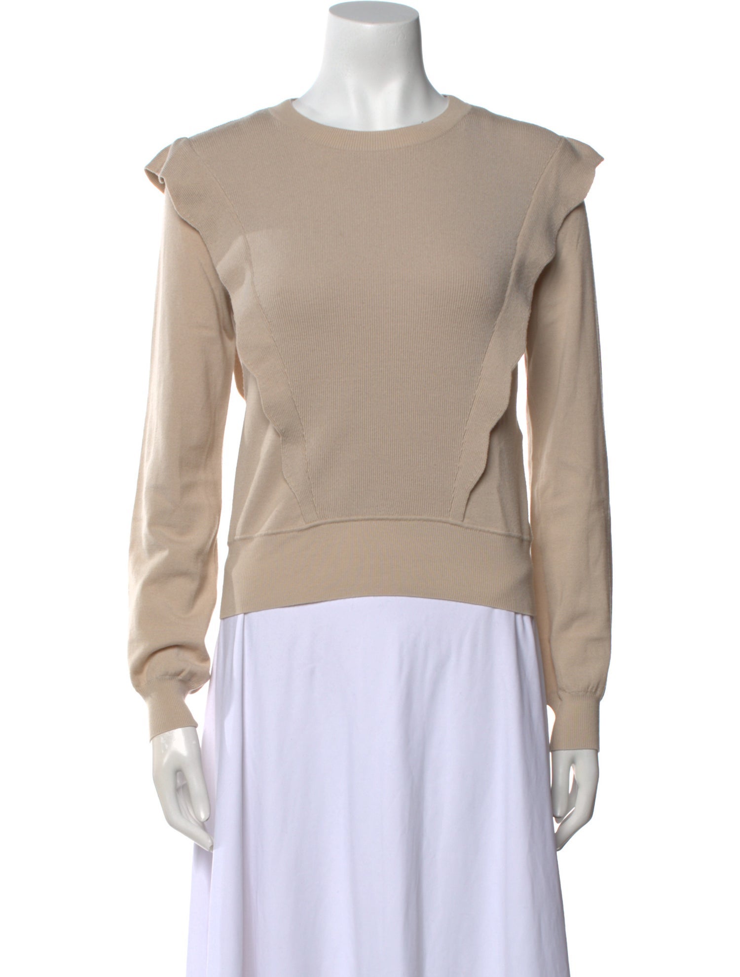 Chloé Wool Crew Neck Sweater