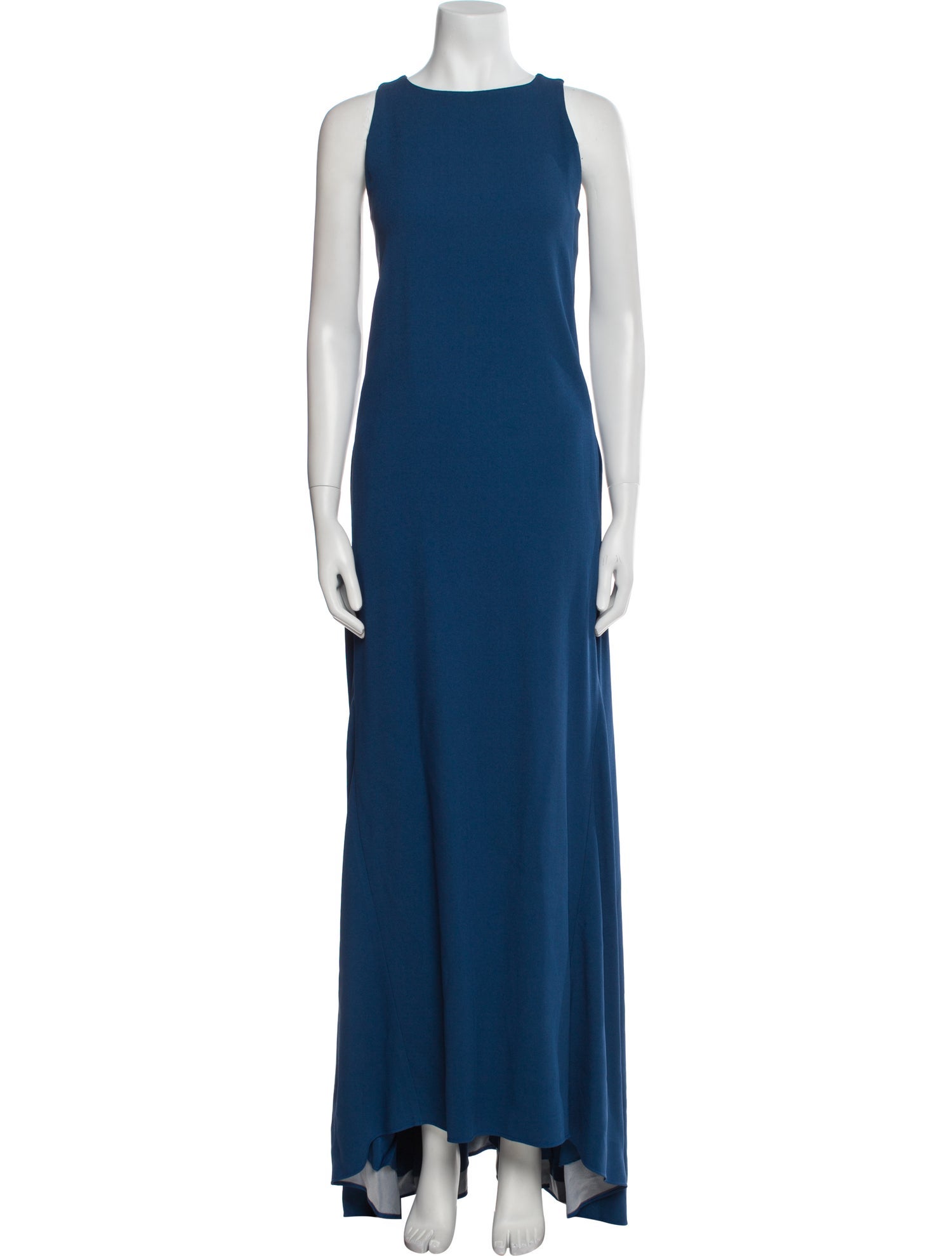 Chloé Crew Neck Long Dress