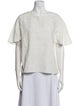 Chloé Crew Neck Short Sleeve Top