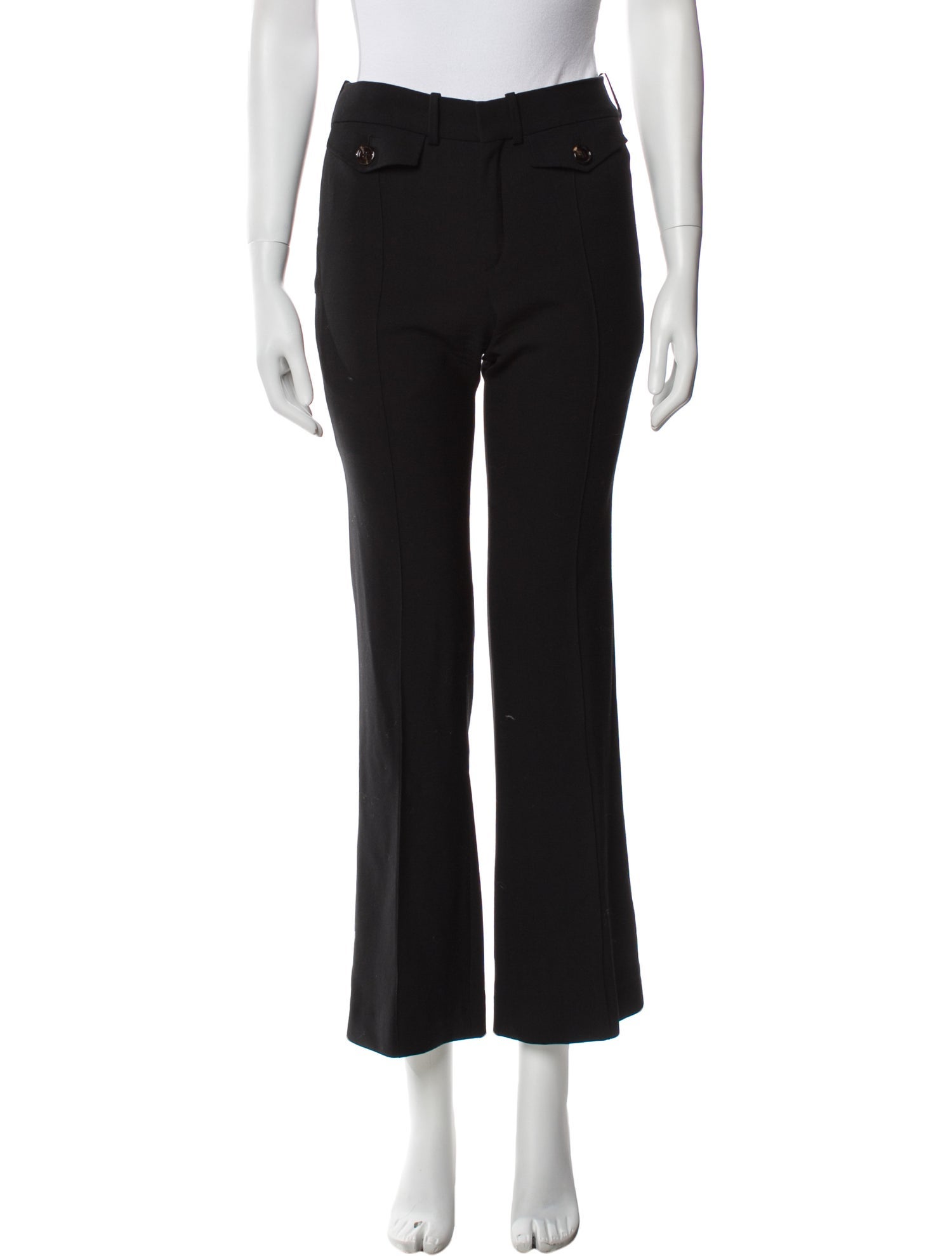 Chloé Virgin Wool Wide Leg Pants