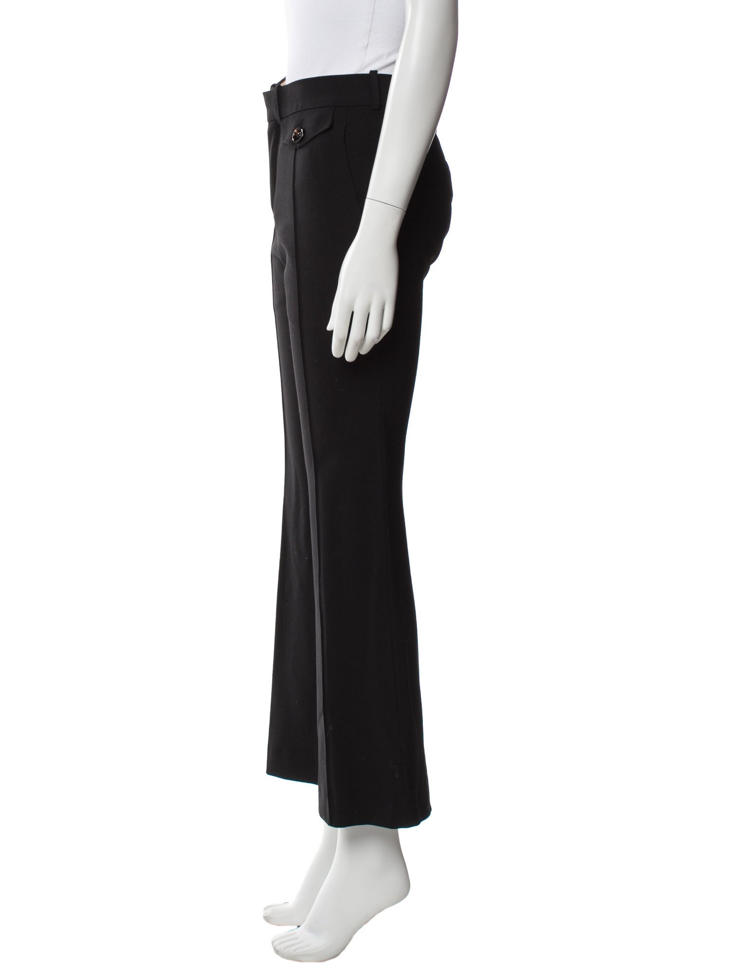 Chloé Virgin Wool Wide Leg Pants