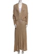 Chloé V-Neck Long Dress