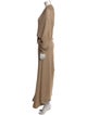 Chloé V-Neck Long Dress