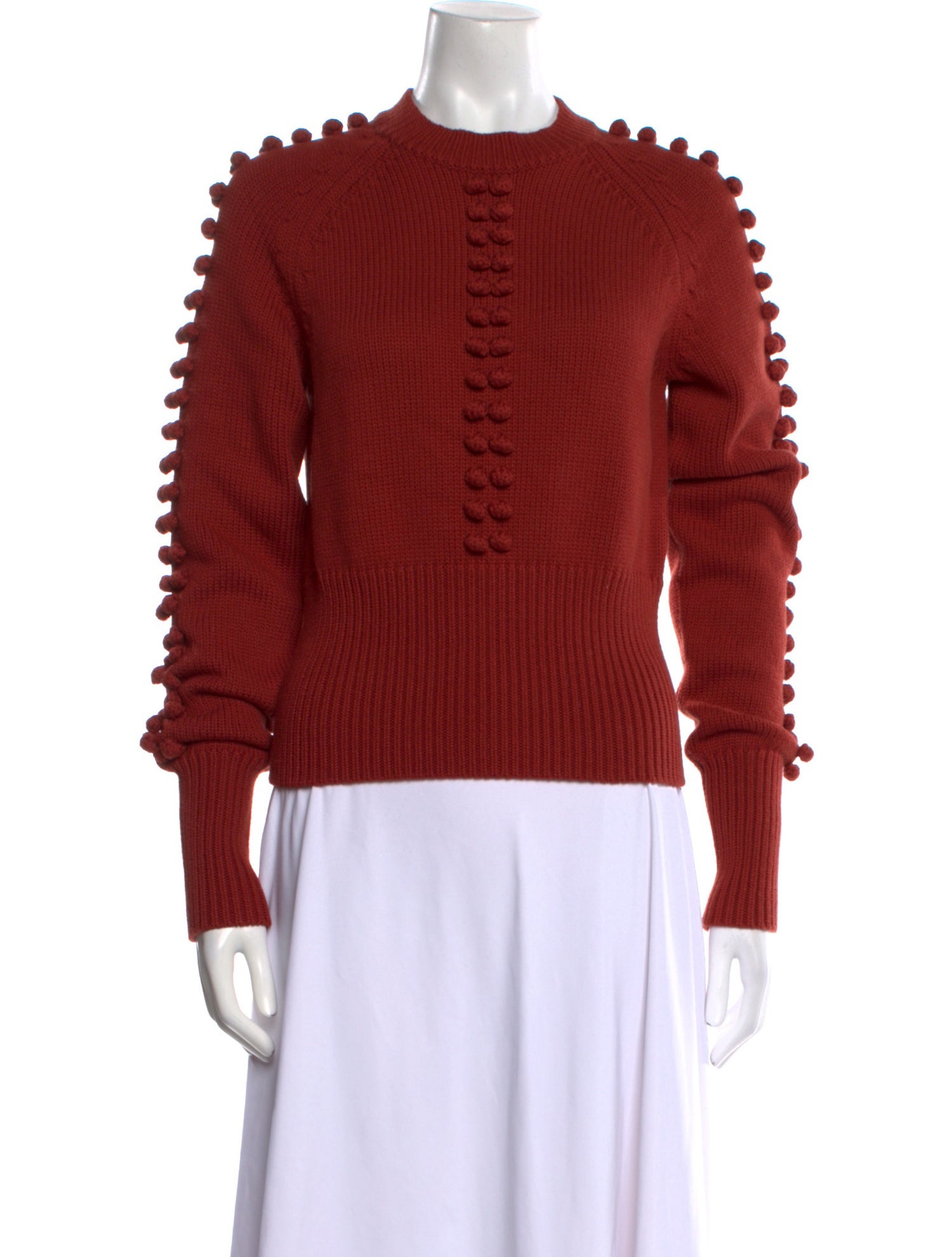 Chloé Nylon Crew Neck Sweater