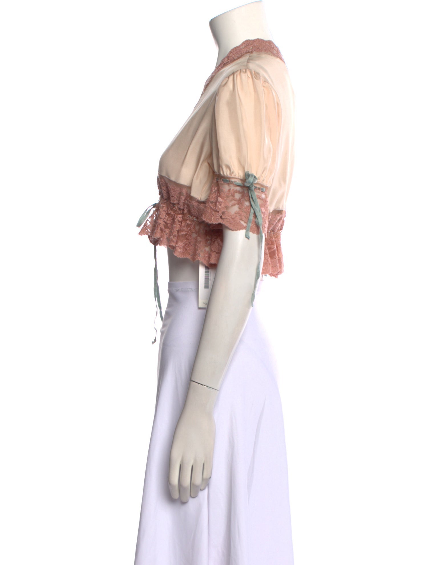 Chloé 2025 Silk Crop Top