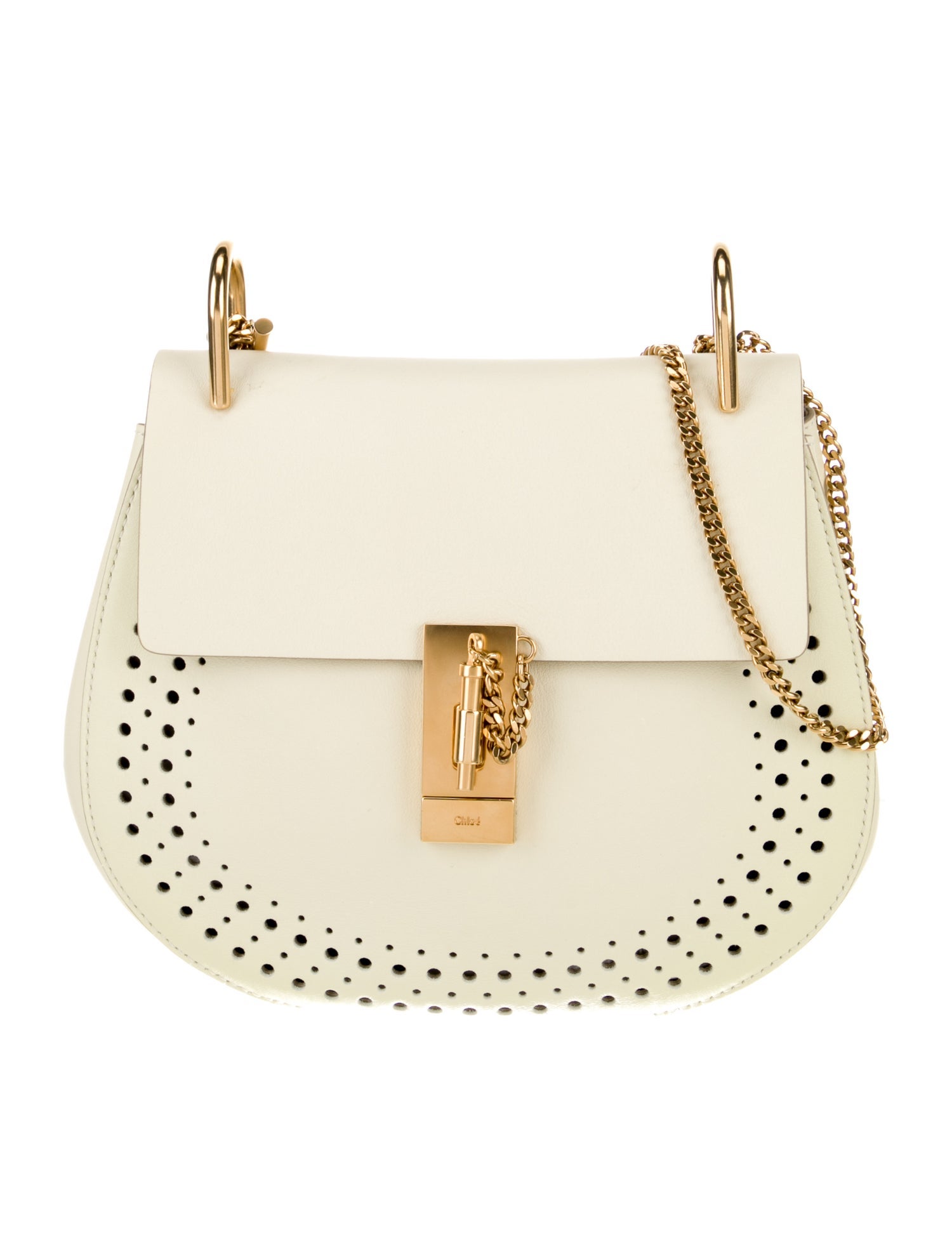 Chloé Leather Drew Small
