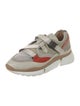 Chloé Canvas Colorblock Pattern Sneakers