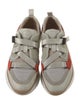 Chloé Canvas Colorblock Pattern Sneakers