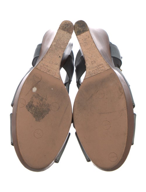 Chloé Leather T-Strap Pumps