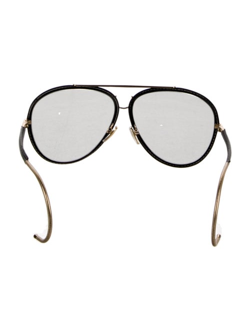 Chloé Aviator Mirrored Sunglasses