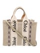 Chloé Canvas Woody Small