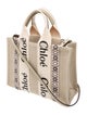 Chloé Canvas Woody Small