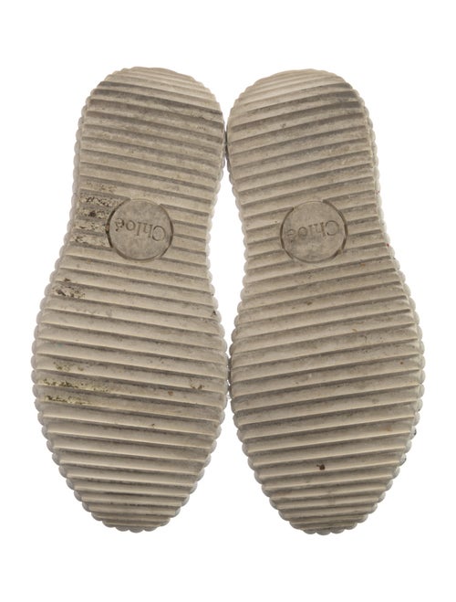 Chloé Colorblock Pattern Sneakers