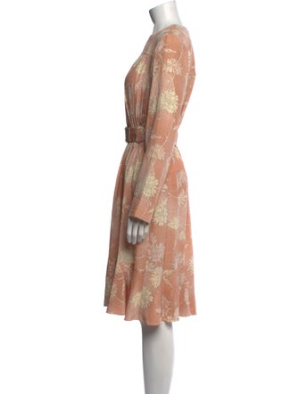 Chloé Silk Midi Length Dress