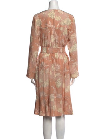 Chloé Silk Midi Length Dress