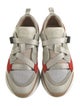 Chloé Leather Mesh Accents Sneakers