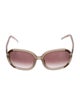 Chloé Oversize Gradient Sunglasses