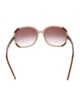 Chloé Oversize Gradient Sunglasses