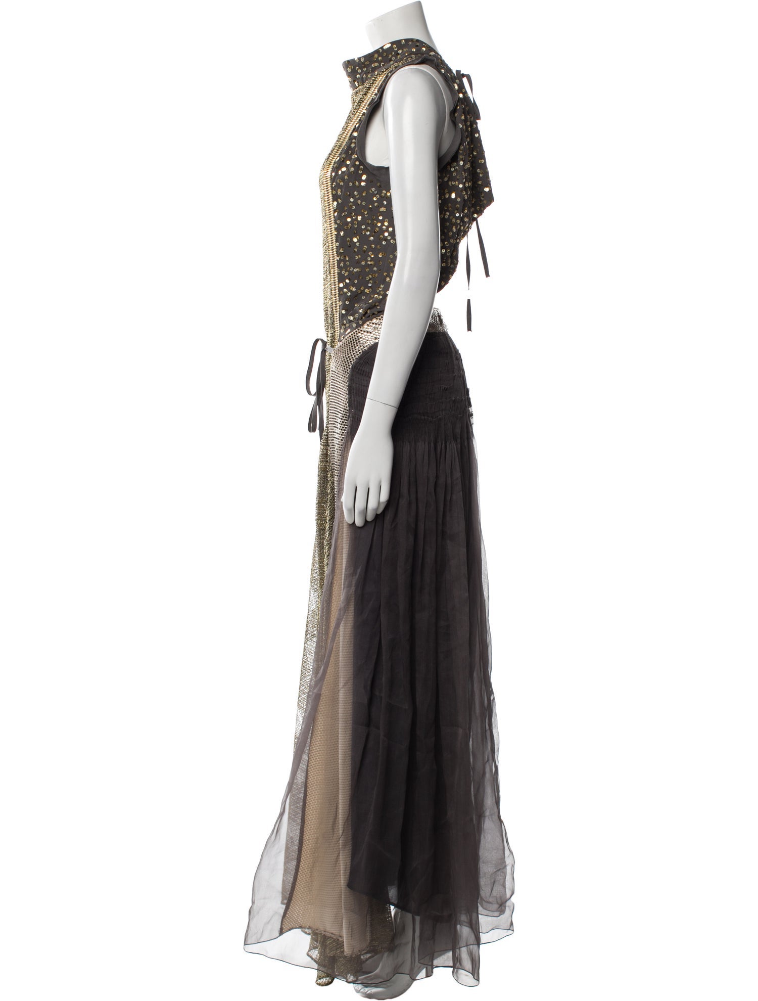 Chloé Printed Long Dress w/ Tags