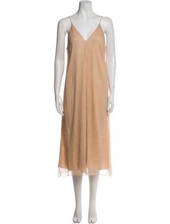 Chloé Silk Midi Length Dress